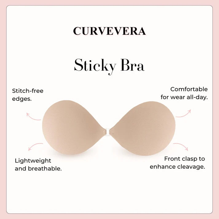Curvevera Sticky Bra