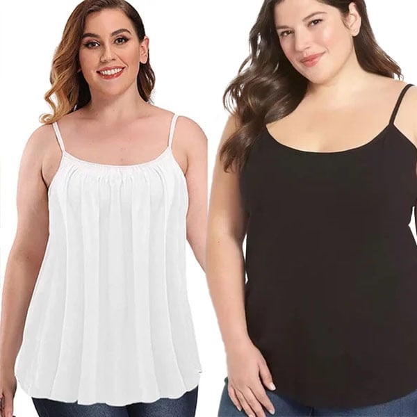 Loose-fitting Tank Top With Built-in Bra