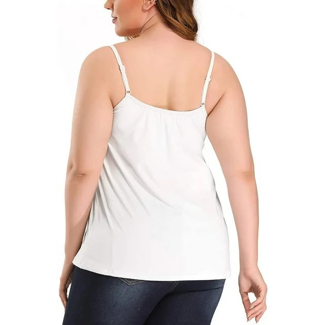 Loose-fitting Tank Top With Built-in Bra