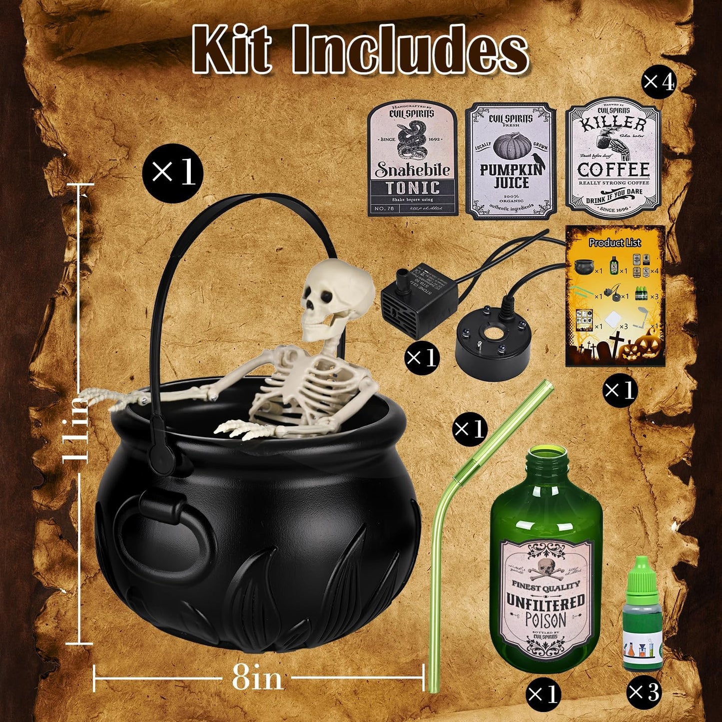 👻Early Spook Savings🎃Magic Floating Potion Bottles and Diffuser