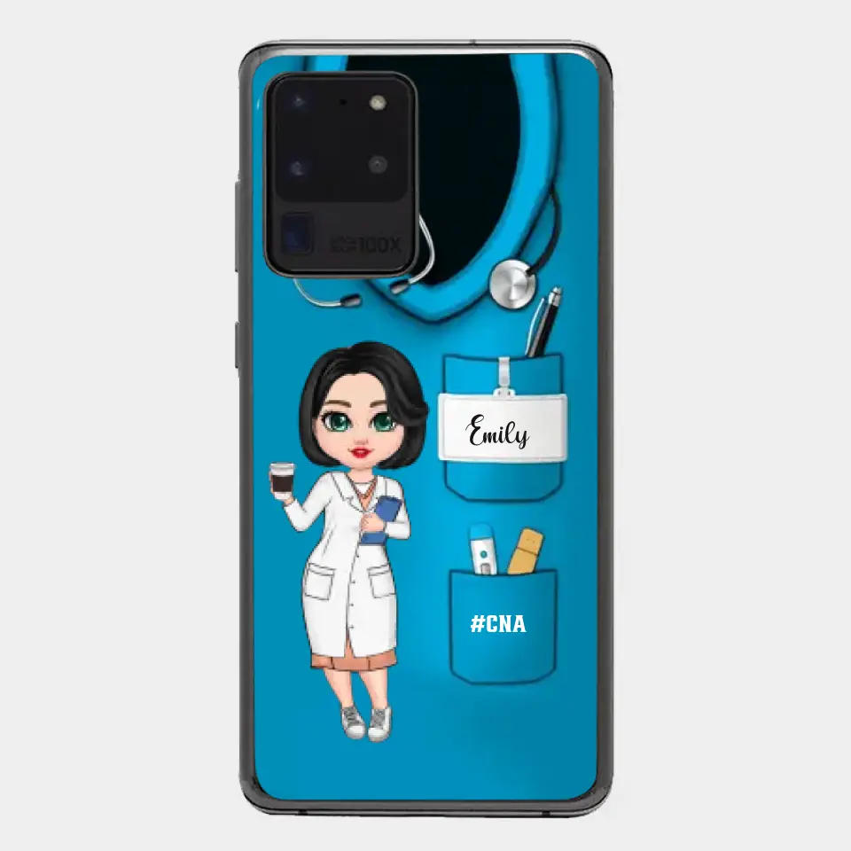 Nurse Life Pretty Doll Nurse Personalized Phone Case