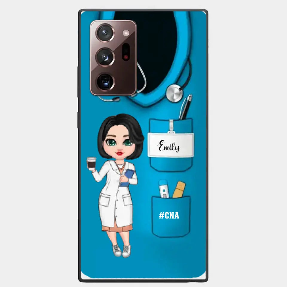Nurse Life Pretty Doll Nurse Personalized Phone Case