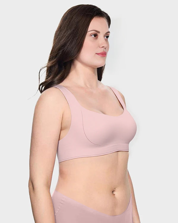 Full Support Wireless Push-Up Minimizer Bra