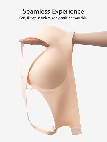 🏆#1 Bestselling🏆VRCOMFY Jelly Wireless Womens Everyday Bras