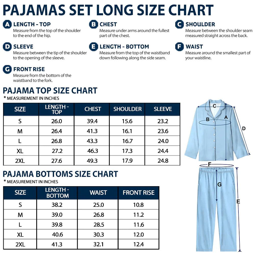 Custom Photo Dog Cat Face - Gift For Pet Lovers - Personalized Long Pajamas Set