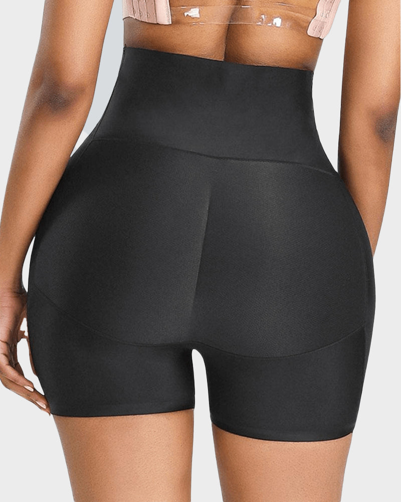 Seamless High-Waist Booty Lift Tummy Control Shapewear Shorts