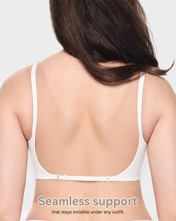 Low Cut U-Shaped Backless Bra