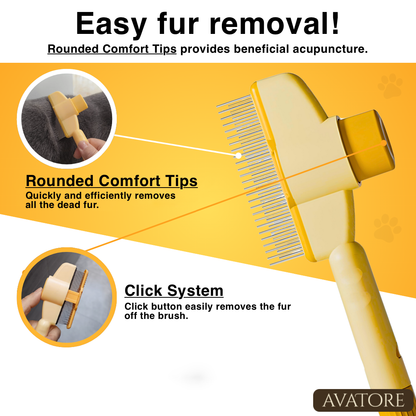 ZenBrush™ - Removes Fur & Relieves Pain