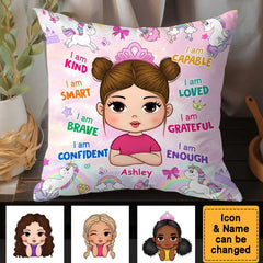 Gift For Granddaughter I Am Kind Pillow