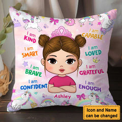 Gift For Granddaughter I Am Kind Pillow