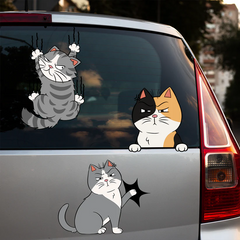 Funny Cats - Personalized RV Decal