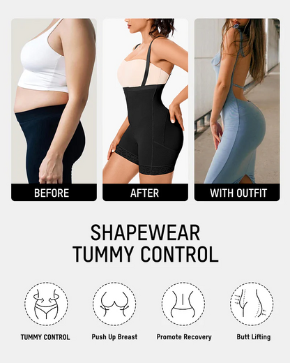 Tummy Control Butt Lifter Bodysuit BBL Fajas