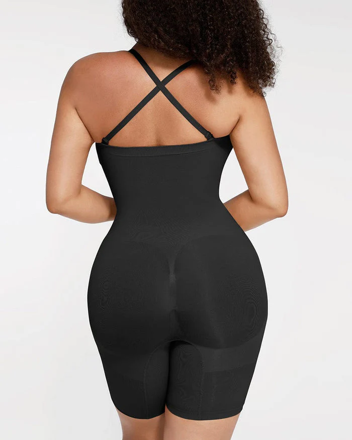 Strapless Slip Shapewear Bodysuit