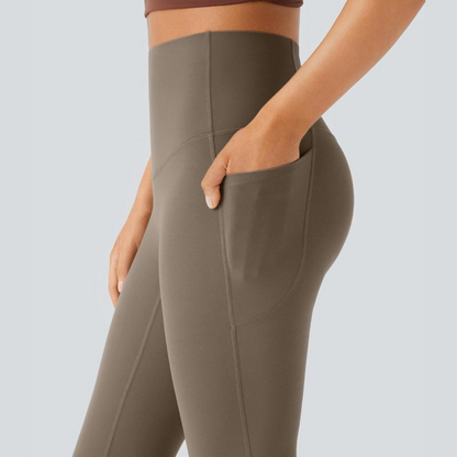 Ultra Sculpt High Waisted Tummy Control Flare Leggings