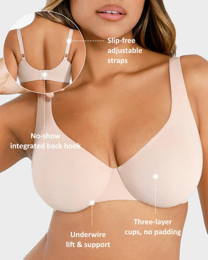 Plus Size Seamless Minimizer Bras