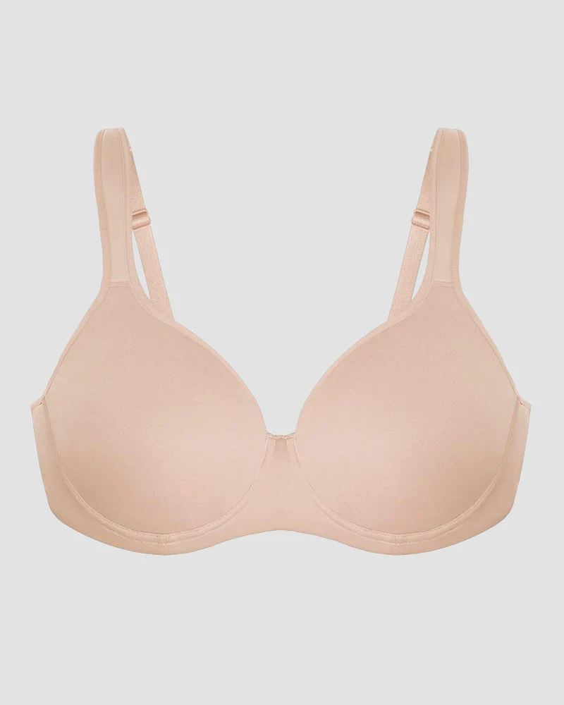 Soft Plus Size Full Coverage Unlined Minimizer Bra