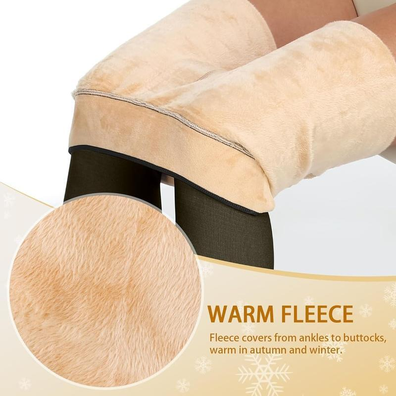 New model One-Seam Translucent Fleece Lined Tights