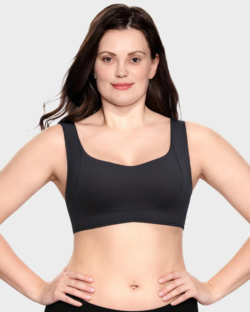 Full Support Wireless Push-Up Minimizer Bra