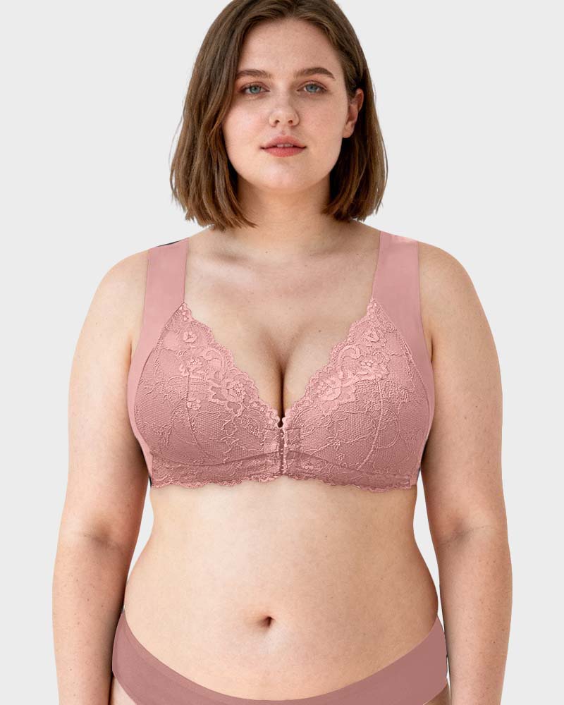 Front Closure '5D' Shaping  Wireless Bra