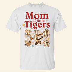 Personalized Gifts For Mom and Dad Shirt  Mom Of Little Tigers，Dad Of Little Tigers