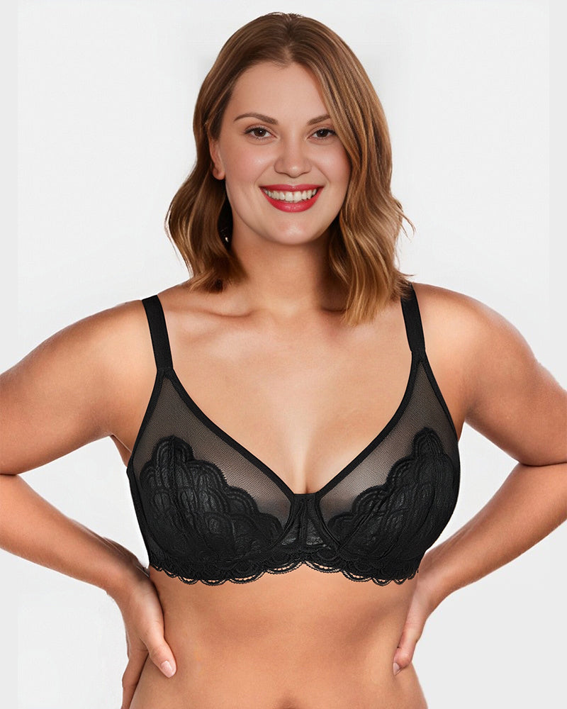 Lace Comfort Support Bra
