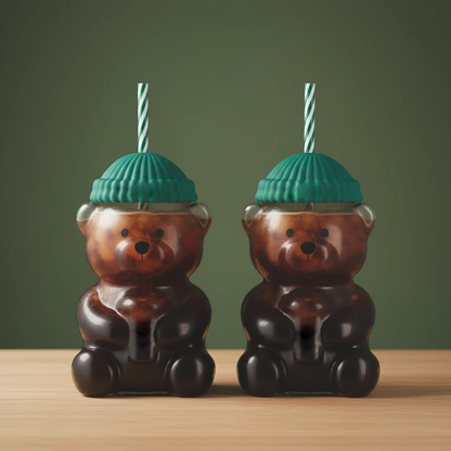 🔥Hot Sale 49% off🌟Bearista Straw Cup 🐻✨