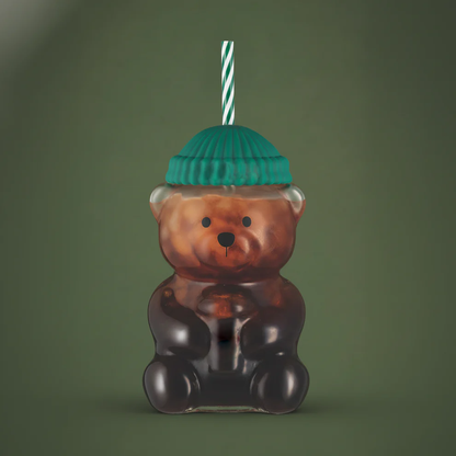 🔥Hot Sale 49% off🌟Bearista Straw Cup 🐻✨