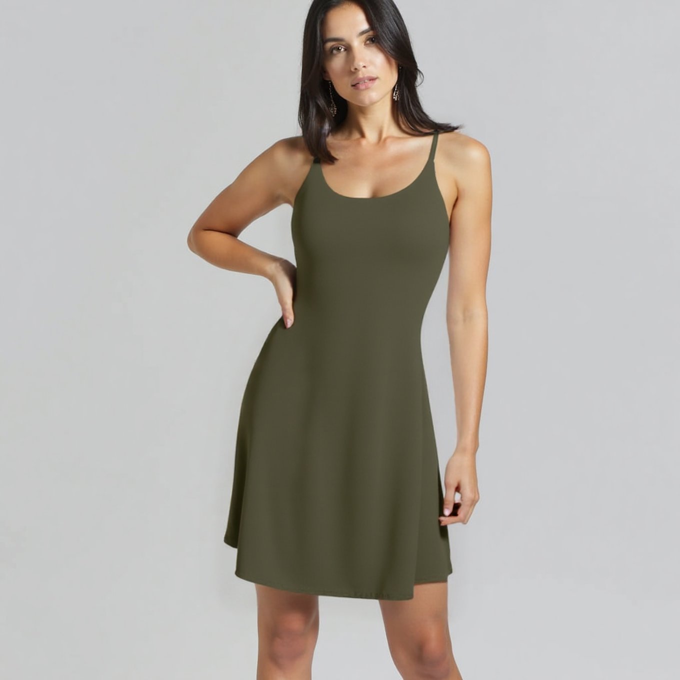 The Ultimate Tummy Control Backless Active Dress