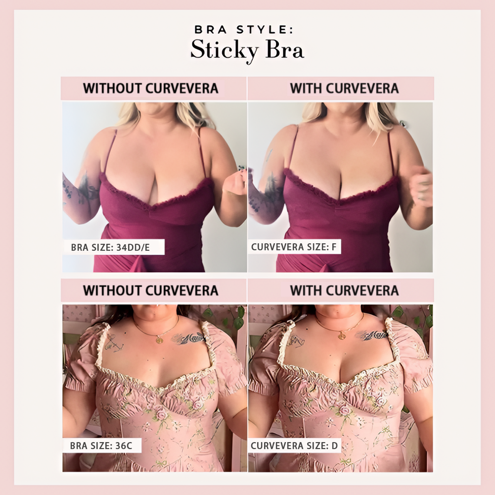 Curvevera Sticky Bra