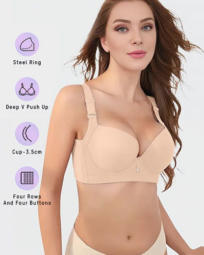 Plus Size Seamless Breathable Wireless Bra