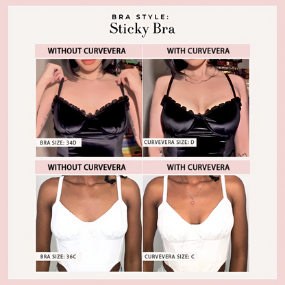 Curvevera Sticky Bra