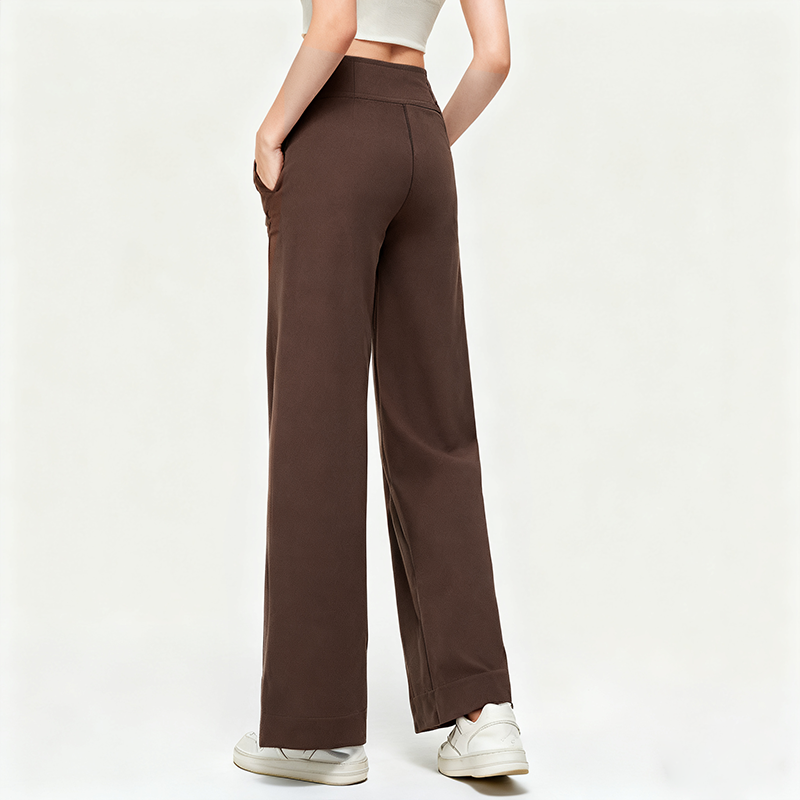 Business Casual High-Waist Wide Leg Pants