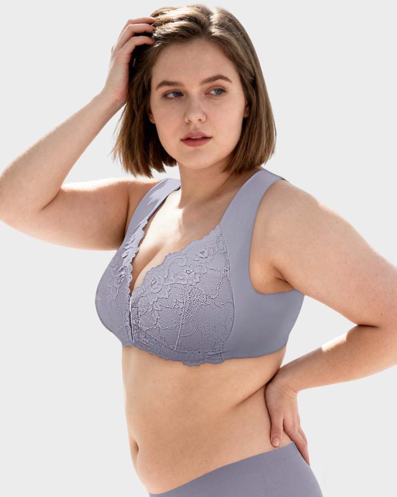 Front Closure '5D' Shaping  Wireless Bra