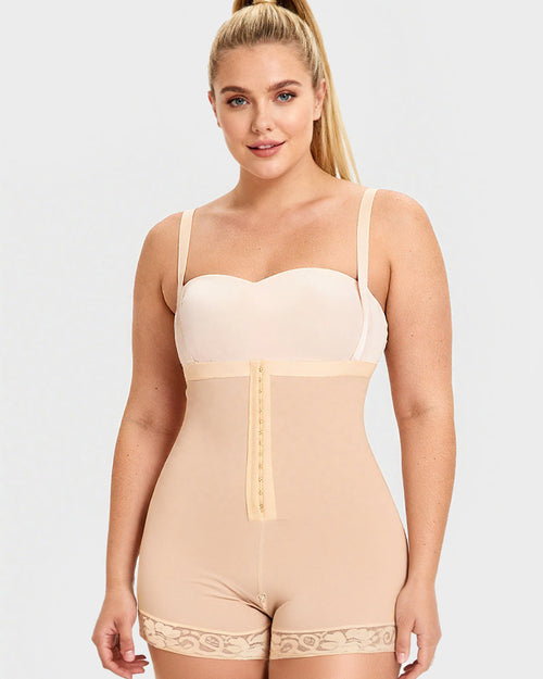 Tummy Control Butt Lifter Bodysuit BBL Fajas