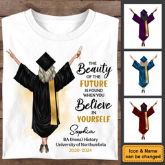 Personalized Graduation Beauty Of Future Shirt - Hoodie - Sweatshirt