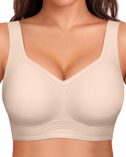 Comfortable Wireless Full Coverage Jelly Smoothing Bra