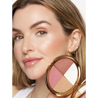 🎀 All-in-One Eye & Cheek Glow Palette for a Glass-Skin Radiance