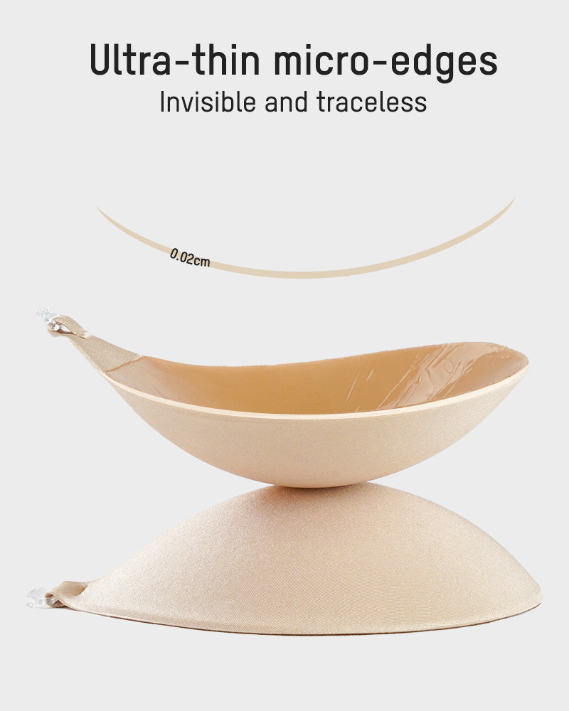 Front Closure Adhesive Invisible Push-Up Bra(2 Pairs)