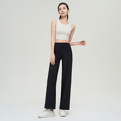 Business Casual High-Waist Wide Leg Pants