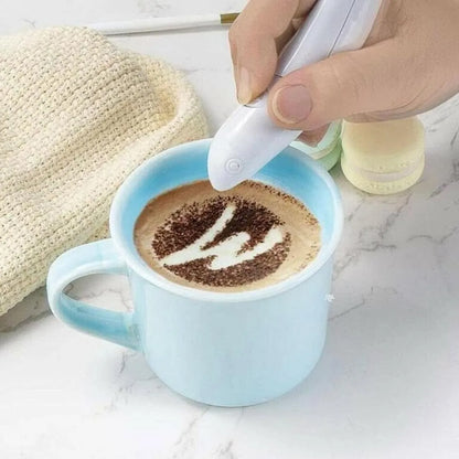 Electric coffee art pen, latte pen, spice pen, cake decoration