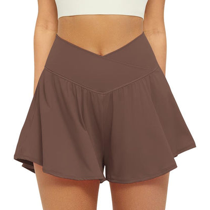 Women’s 2‑in‑1 Running Skort with Pockets