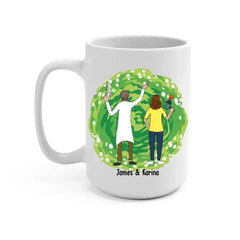 Il est temps d'obtenir Schwifty - Cadeaux personnalisés Tasse personnalisée pour les couples