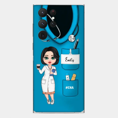 Nurse Life Pretty Doll Nurse Personalized Phone Case