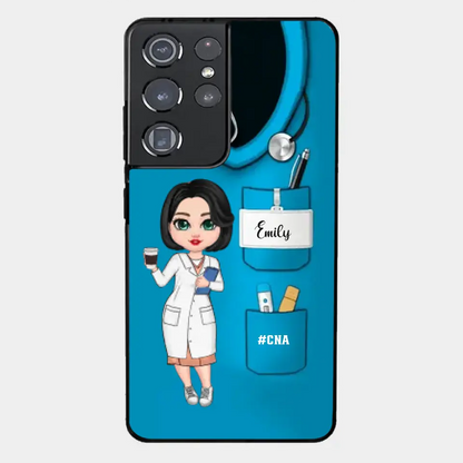 Nurse Life Pretty Doll Nurse Personalized Phone Case