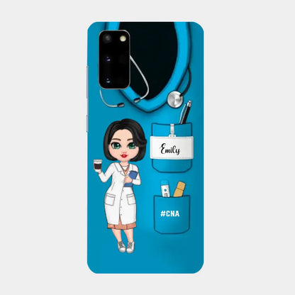 Nurse Life Pretty Doll Nurse Personalized Phone Case