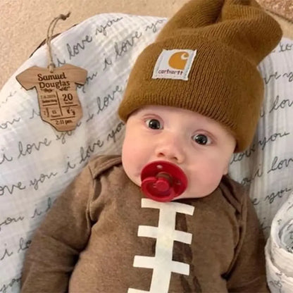 Baby Onesie Wood Engraved Ornament