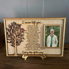 Remembering a Loved One - Picture Frame with Cardinal in Tree