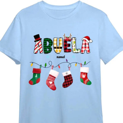 Gift For Grandma Christmas Socks Shirt - Hoodie - Sweatshirt