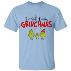 Cadeau pour la famille, chemise familiale Grinch personnalisée - Sweat à capuche - Sweat-shirt, Chemise de Noël familiale, Cadeau de Noël