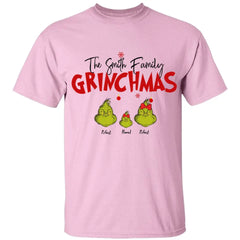 Cadeau pour la famille, chemise familiale Grinch personnalisée - Sweat à capuche - Sweat-shirt, Chemise de Noël familiale, Cadeau de Noël